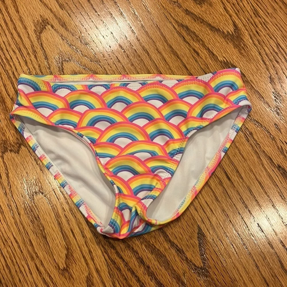 Girl’s Rainbow Bathing Suit Size 6x